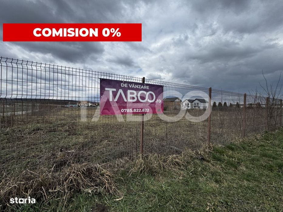 COMISION 0 % Teren intravilan de 515 mp cu PUZ pentru casa Sura Mica