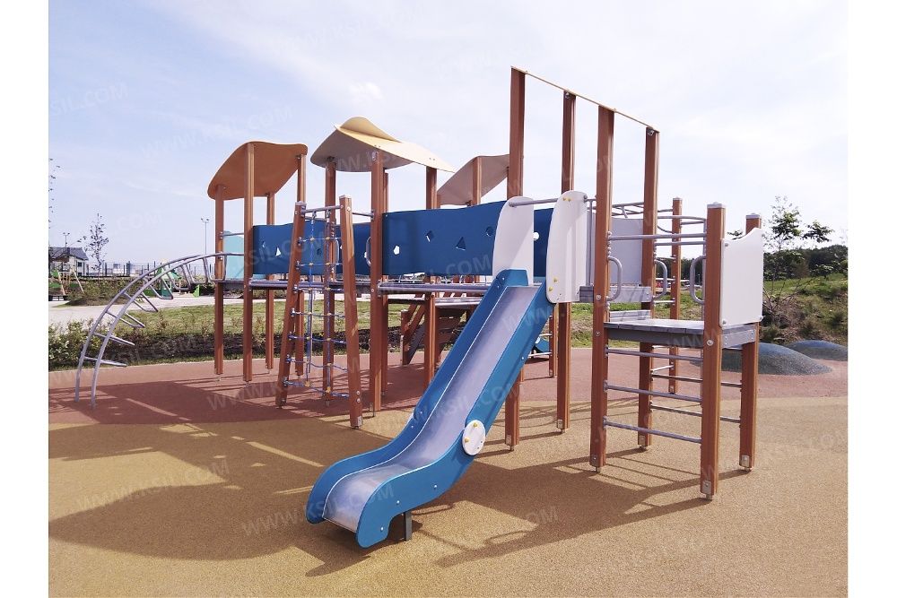 Детские площадки КСИЛ Болалар майдончаси качели карусели скамейки