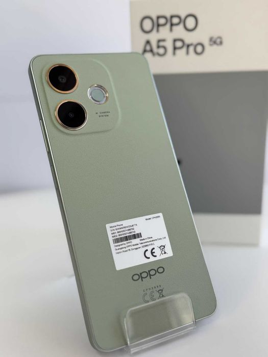 OPPO A5 Pro 5G 256GB 8GB RAM Dual SIM Olive Green Garanție 12 Luni