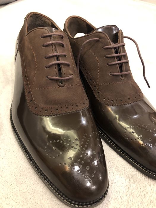 Axxell висококачествени мъжки обувки, естествена кожа