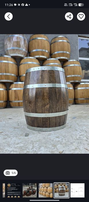 Декоративные бочки