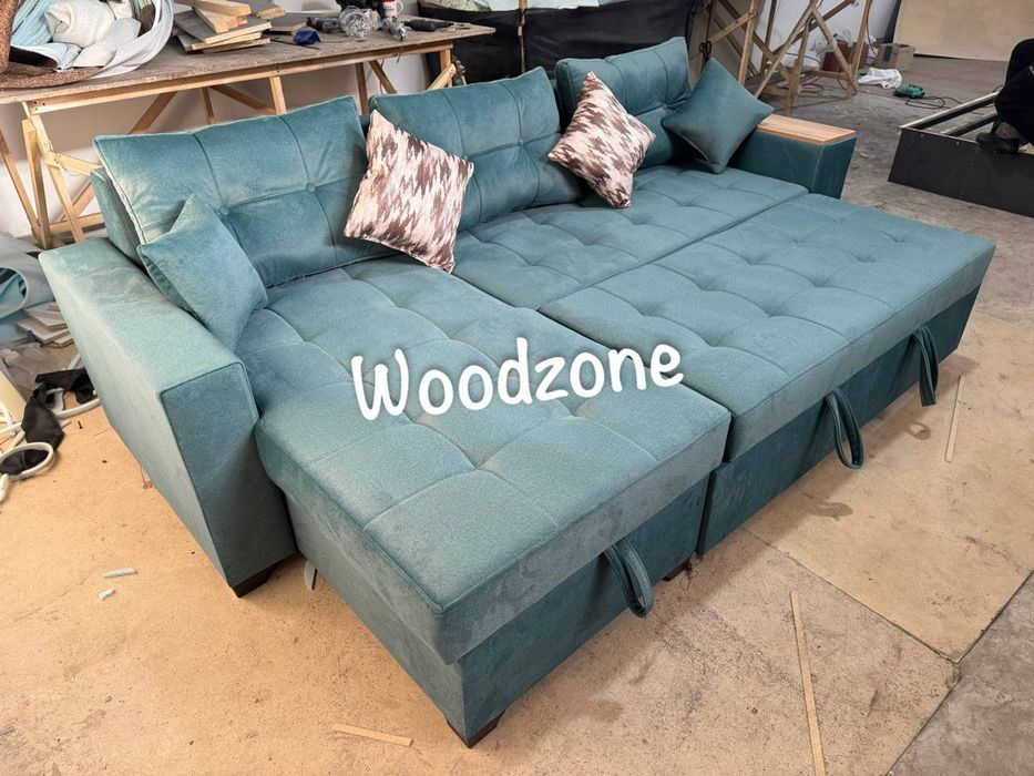 Угловой раскладной диван Размер 230х150см