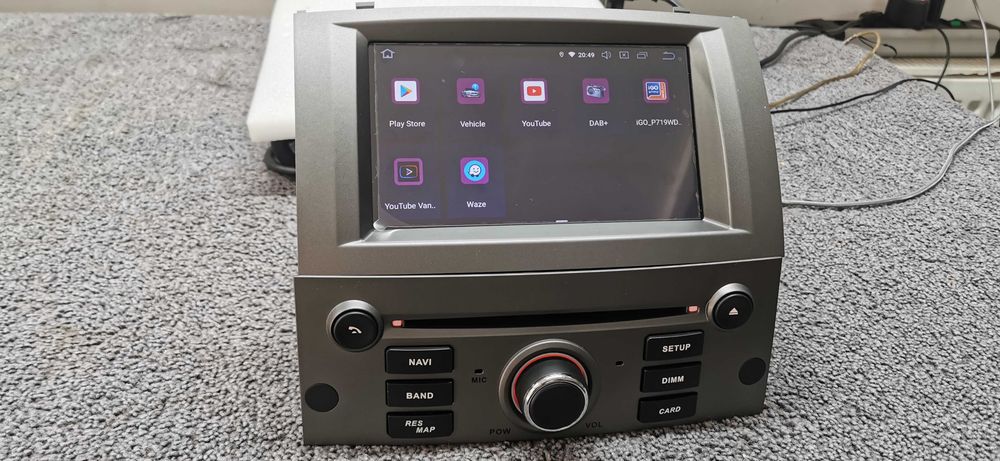 Navigatie Peugeot 407 ANDROID 10.0 OCTACORE 64GB/4GB