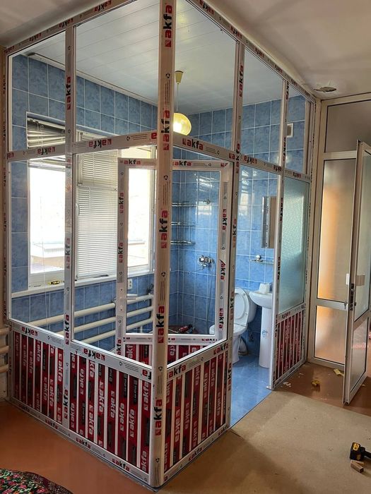 Акфа окна двери  ветрожи  пластиковые  ПВХ. алюминиевые  изготовление