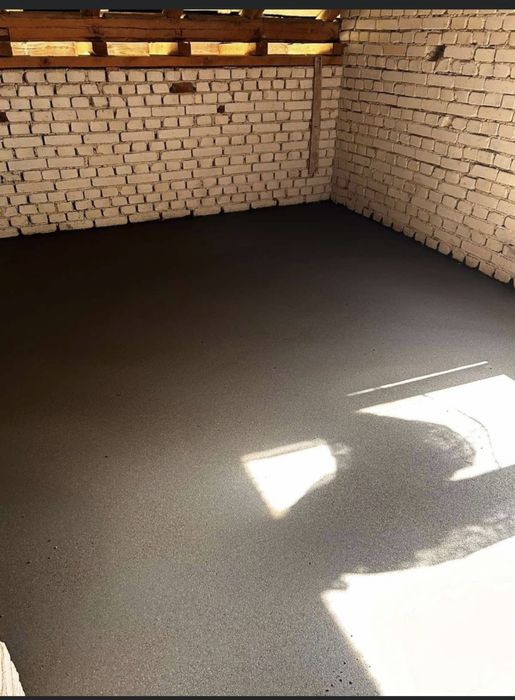 Подова замазка, турбозолна мазилка и шлайфан бетон