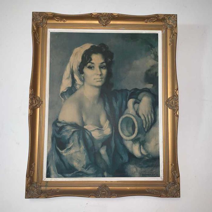 Tablou litografie femeie