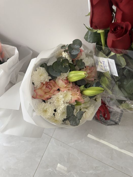 букет свежих цветов