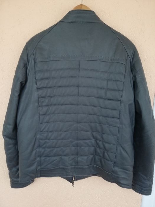 Geaca piele bărbati Salvatore Ferragamo xl