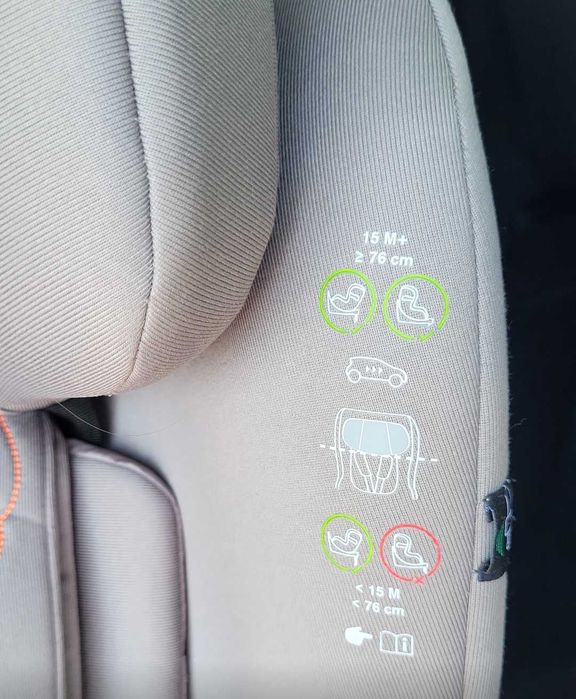 Cybex Sirona scaun auto cu baza isofix gri ca nou