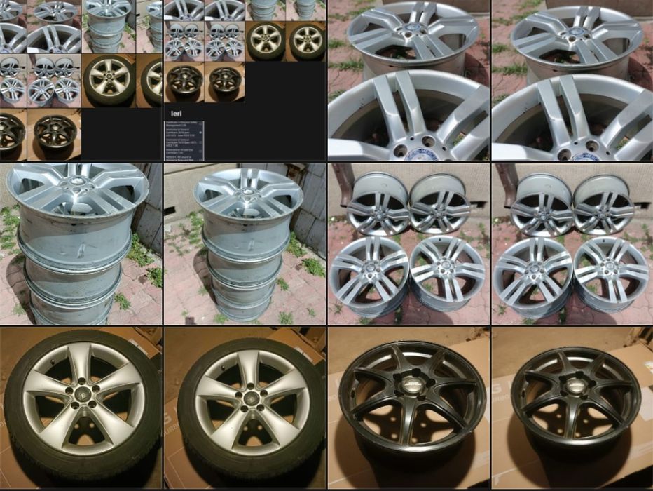 Vând jante Mercedes și Vag. Ultimele in stoc!