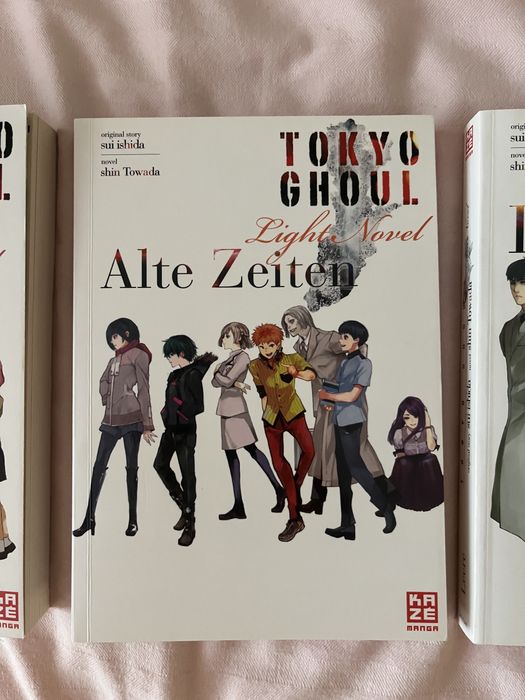 tokyo ghoul light novels !НЕМСКИ!