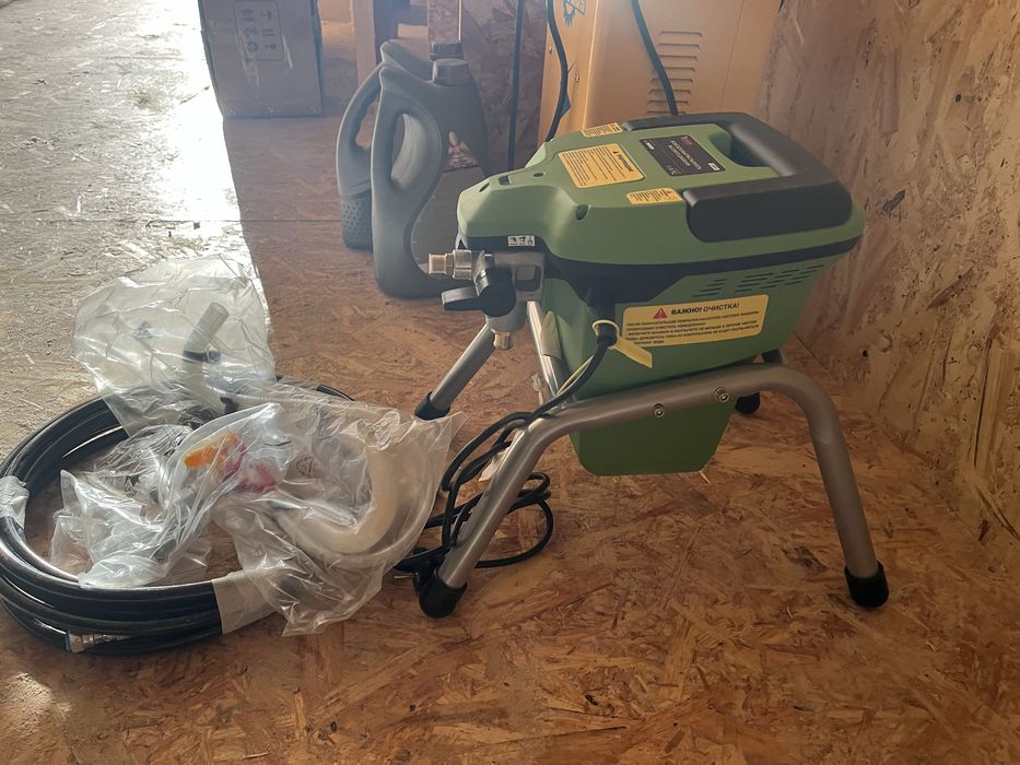 Безвоздушный краскопульт компрессор аппарат oxyprop