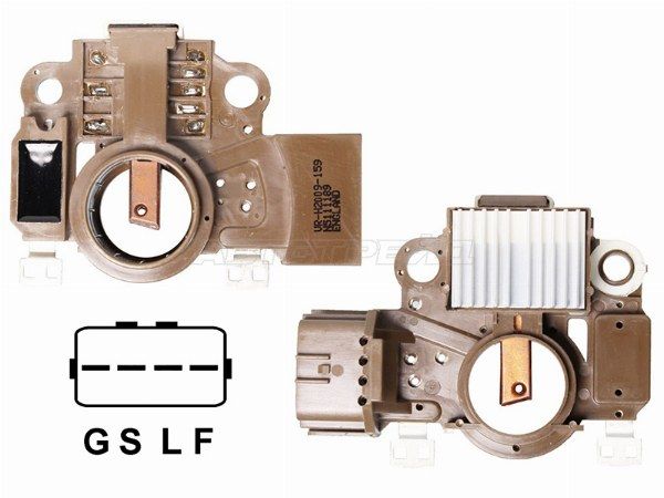 Регулятор напряжения генератора  Mitsubishi Lancer