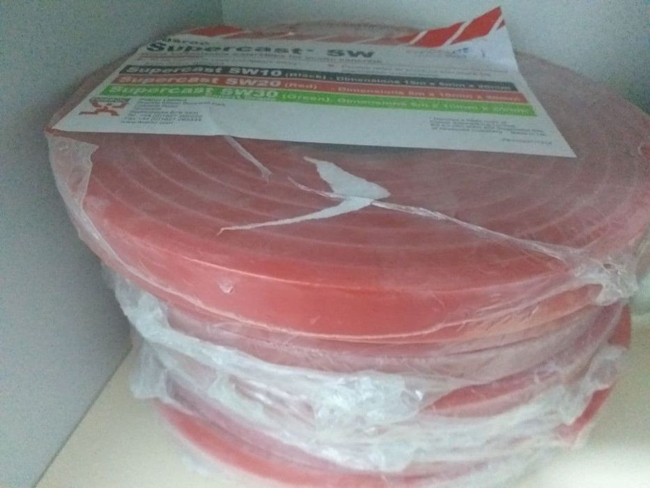 Гидрошпонка бентонитовый шнур waterstop набухающие гидропрокладка ват