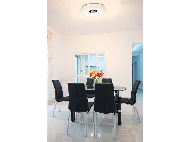 НОВ! Led плафон с Bluetooth тонколона,Лампа