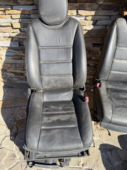 Кожен салон с ел. регулиране и подгрев за Porsche Cayenne I