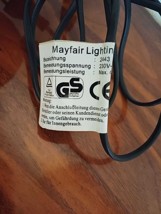 Vand veioza de masa.