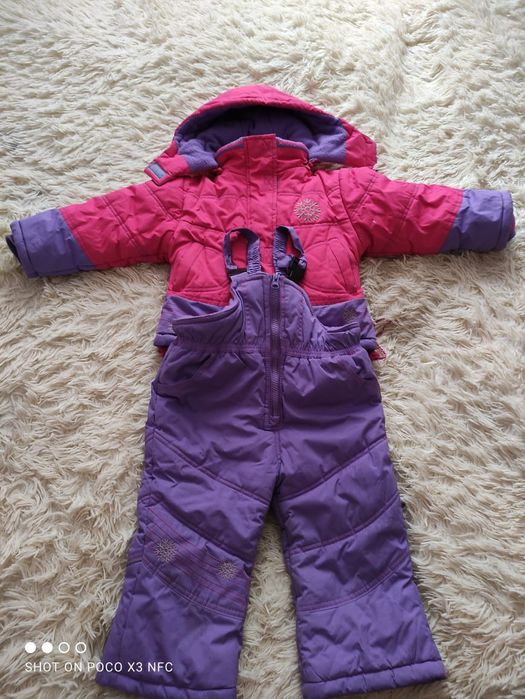 Зимний комбинезон на девочку