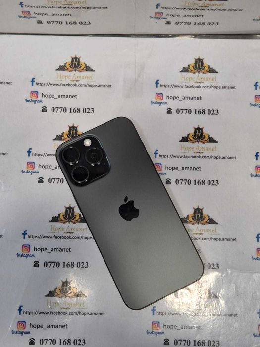 Hope Amanet P7 Iphone 16 Pro Max Black Titanium