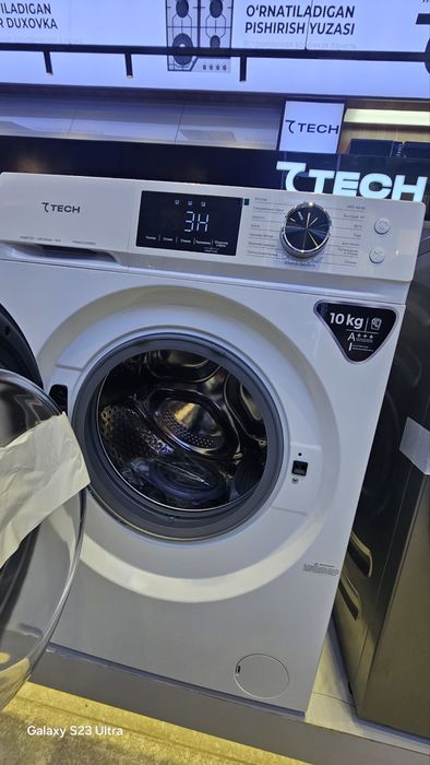 Акция Новинка от 7TECH. Стиральная машина  10КГ INVERTER BLDC A+++