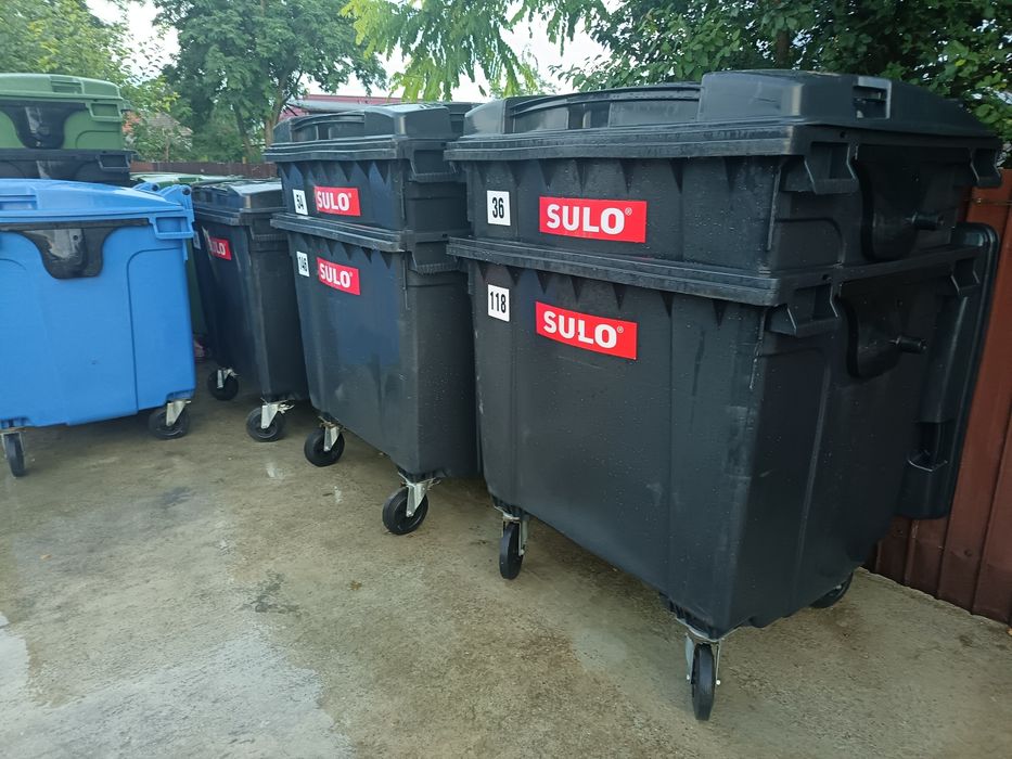 Pubela gunoi - Tomberon gunoi - Ghenă gunoi - Containere