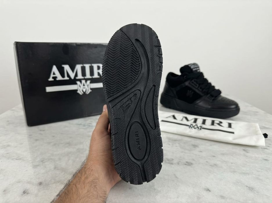 Adidasi AMIRI MA1 Full Negru - Full Box Premium