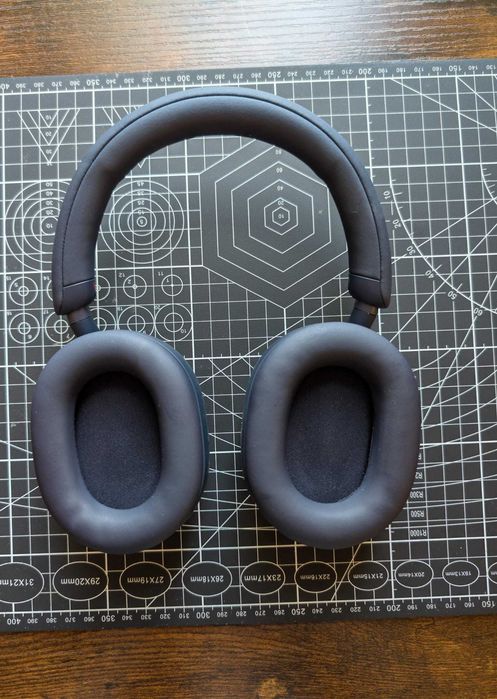 Căști Sony WH-1000XM5 Blue – Ca noi, Noise Cancelling  (Husa Originală)