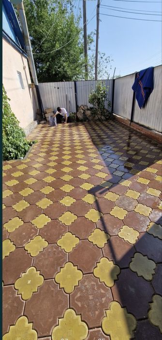 Укладка брусчатка