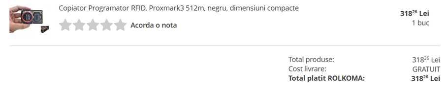 Vand copiator/programator RFID, Proxmark3 512M + Taguri Cadou – Pentru RFID, Interfoane, NFC