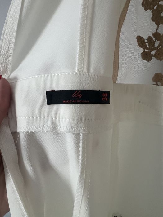 Salopeta albă BBY 18011