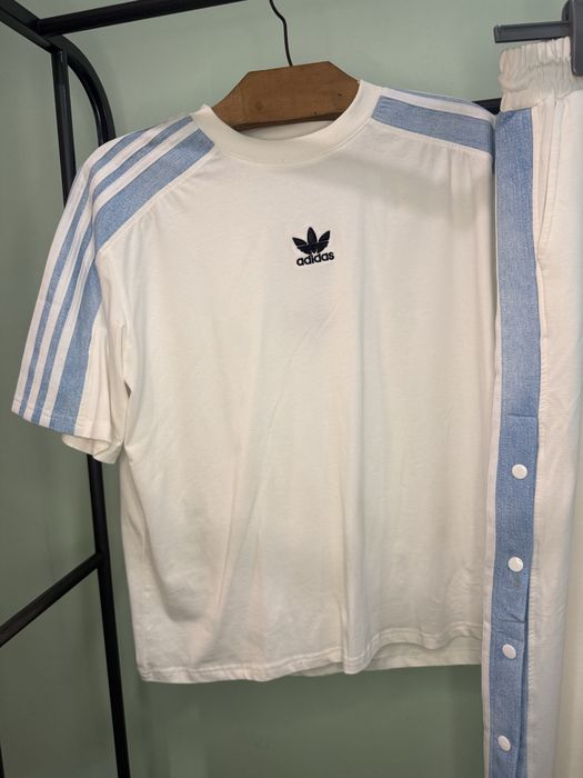 Compleu adidas alb