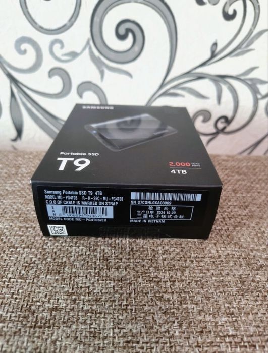 SSD Samsung T9 4 Tb