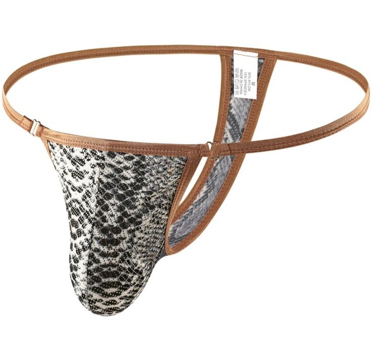 Мъжка Прашка Snakeskin G String