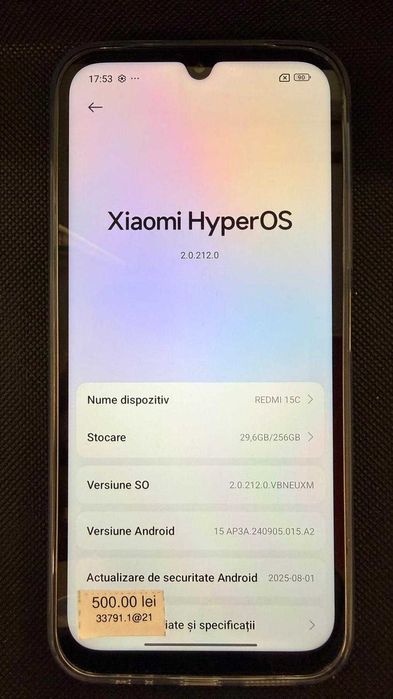 Xiaomi Redmi 15C (Ag.21) Garantie 2 ani