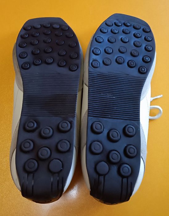 Кроссовки кожаные