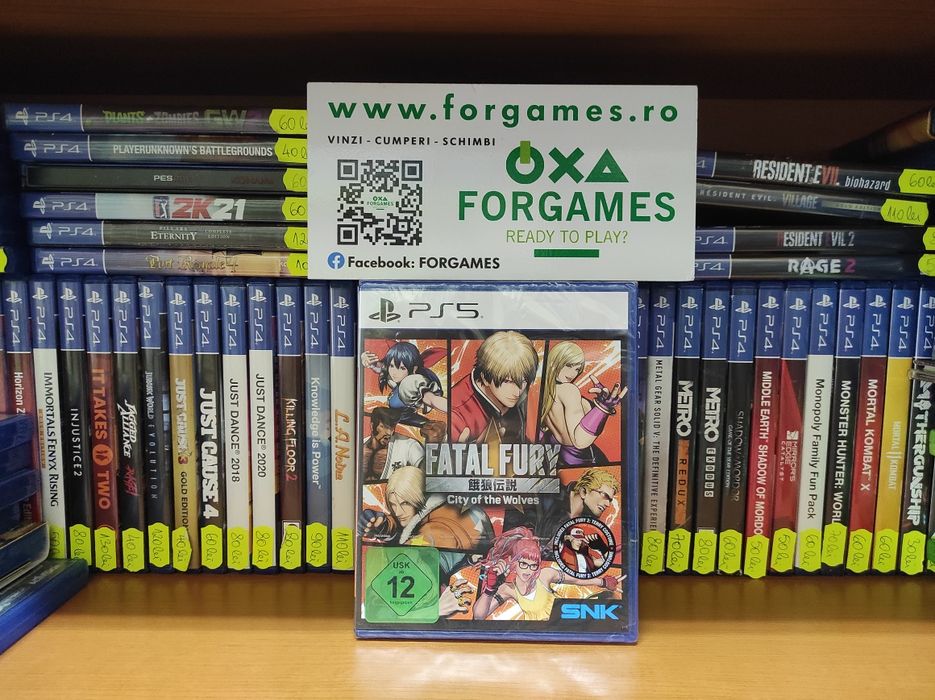 Joc PS5 Fatal Fury City of The Wolves PS5
