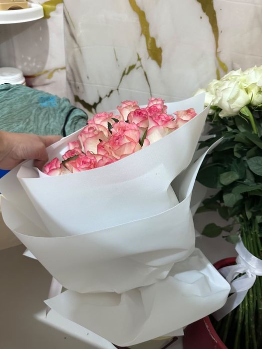 Букет цветый в хорошем состояние