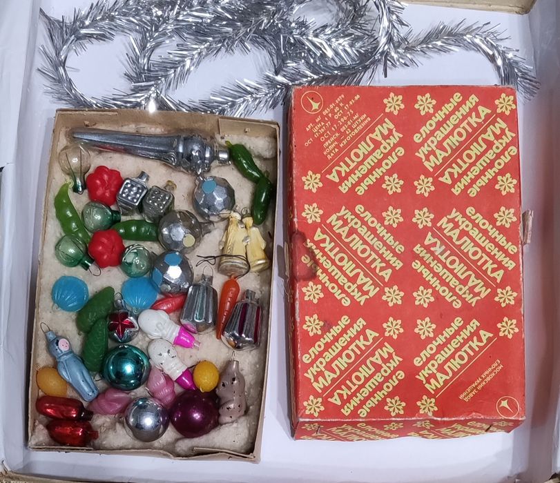 Набор ёлочных игрушек