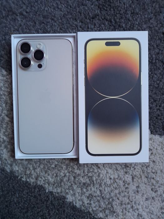 Vând iPhone 14 pro max Full box liber de retea