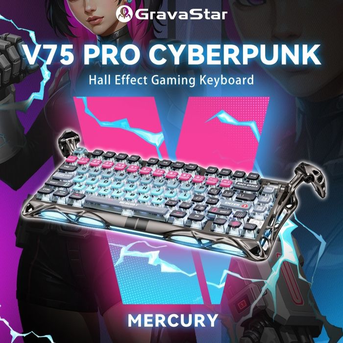 Gravastar V75 PRO Магнитная Клавиатура