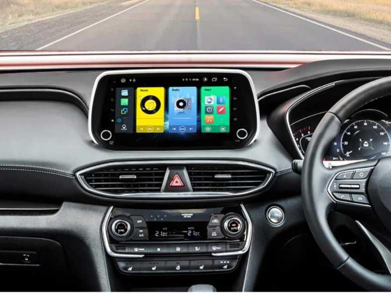 9-инчова мултимедия за HYUNDAI Santa Fe 4 (2019–2021) + подарък камера