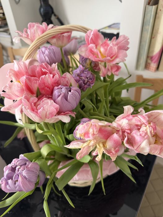 Цветы Букеты Розы Тюльпаны