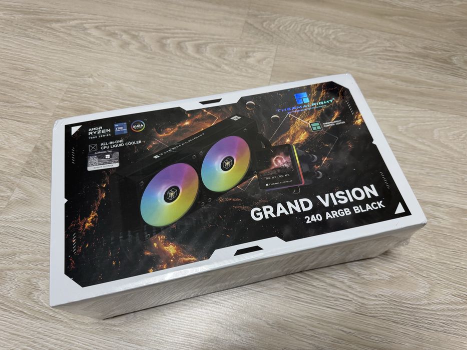 Водяное охлаждение Thermalright Grand Vision 240 ARGB Black