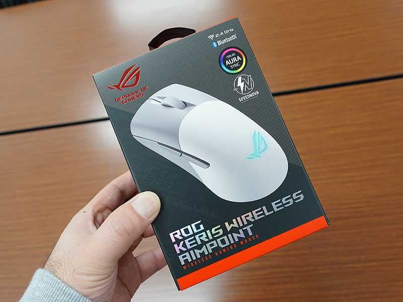 Mouse Gaming Wireless Bluetooth Fir ASUS ROG Keris AimPoint 36K Dp Nou