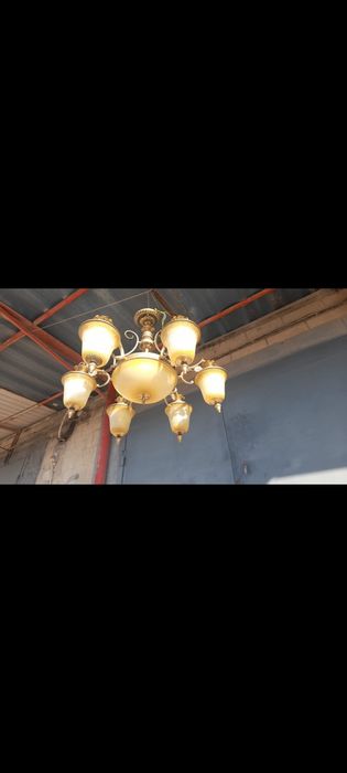 Люстра + бра продам