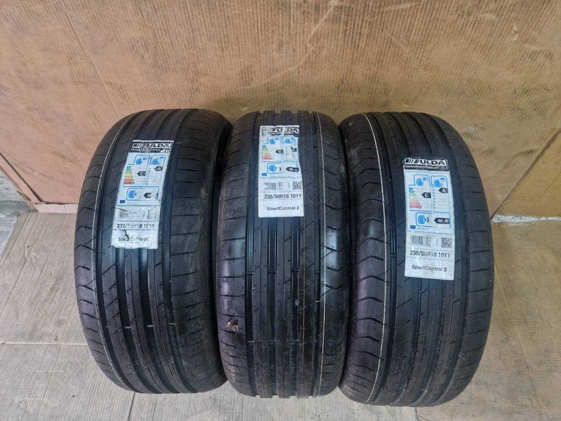 3 Fulda R18 235/50/ 
нови летни гуми DOT2919