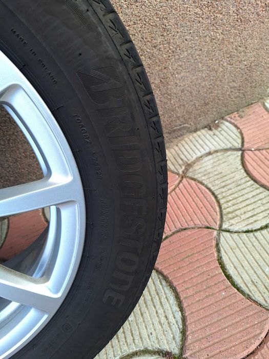 Jante Audi A6 C8 4K originale cauciucuri 225 60 R17 Bridgestone 2022