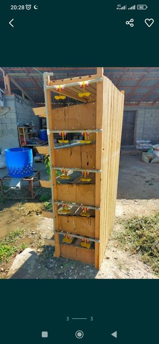 Продается готовая клетка для перепелов.