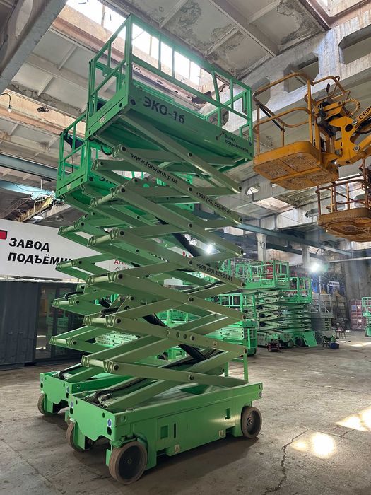 Qurilish, o'ziyurar, qaychisimon ko'targichni ЭКО ijaraga beriladi.