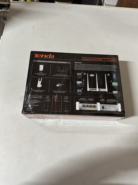 роутер Tenda F3 6000тг.